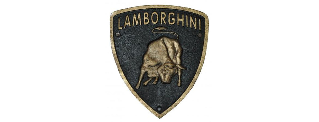 Lamborghini Wall Plaque
