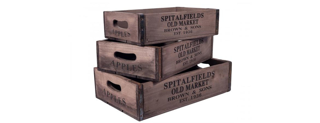Spitalfields Set of 3 Boxes