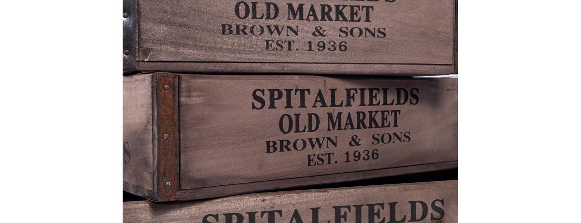 Spitalfields Set of 3 Boxes