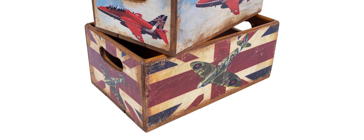 British Shellfish Nesting Set of 5 Boxes