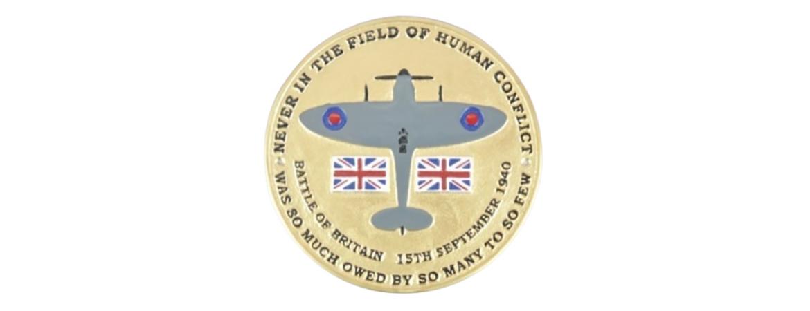 ‘Never in the Field of Human Conflict’ Wall Plaque