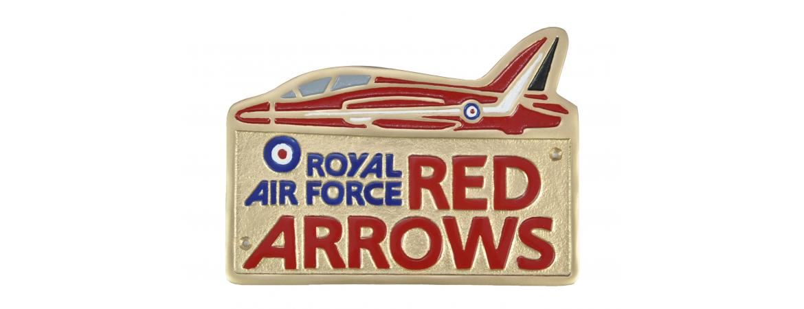 Red Arrows RAF Wall Plaque