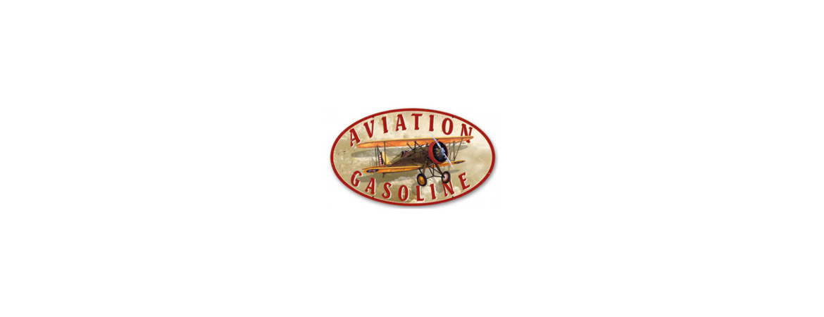 Aviation Gasoline Wall Plaque