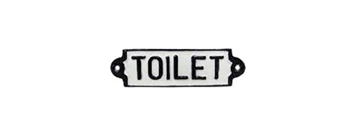 ‘Toilet’ Sign