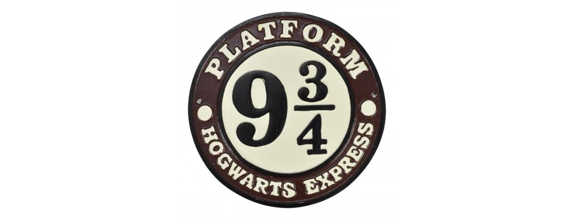 ‘Platform 9¾’ Wall Plaque
