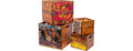 Set of 4 Record Boxes - Classic Album Artwork
