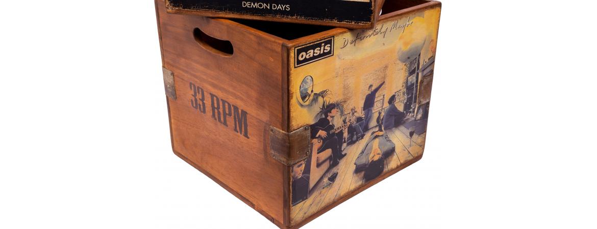 Set of 4 Record Boxes - British Album Art