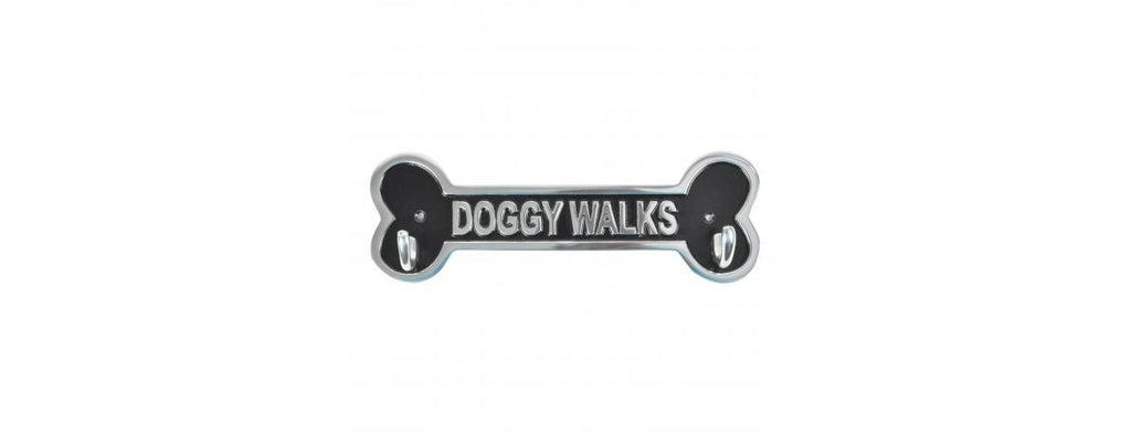 ‘Doggy Walks’ Wall Hooks