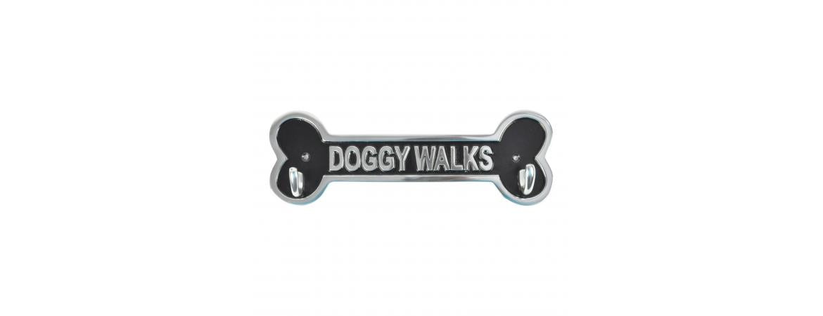 ‘Doggy Walks’ Wall Hooks