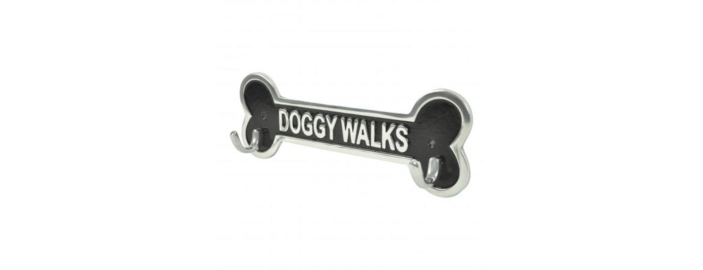 ‘Doggy Walks’ Wall Hooks