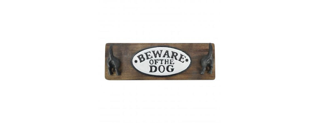 ’Beware of the Dog’ Wall Sign