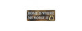 ‘Home Is Where My Horse Is’ Stirrup Wall Sign