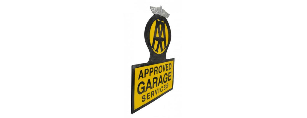 ‘AA Approved Garage Services’ Wall Plaque