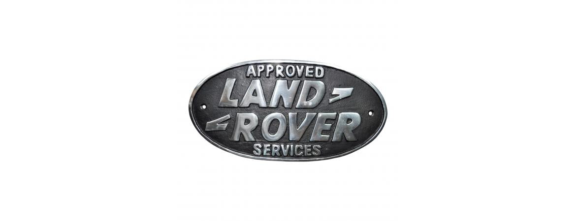 ’Land Rover’ Wall Plaque