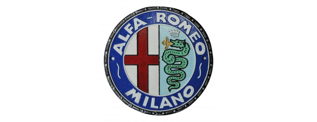 Alfa Romeo Milano Wall Plaque