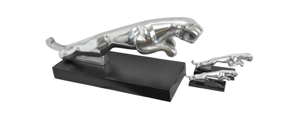 Jaguar Leaper on Stand - Large
