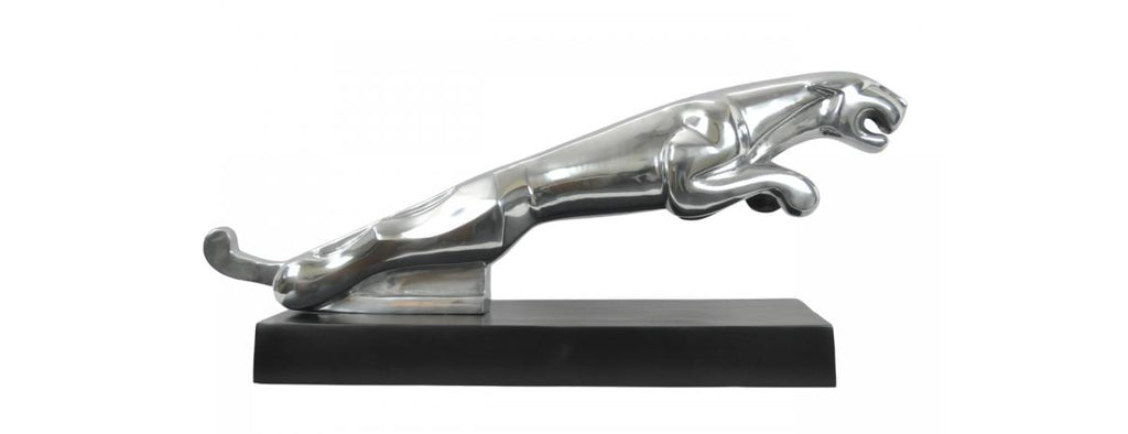 Jaguar Leaper on Stand - Medium