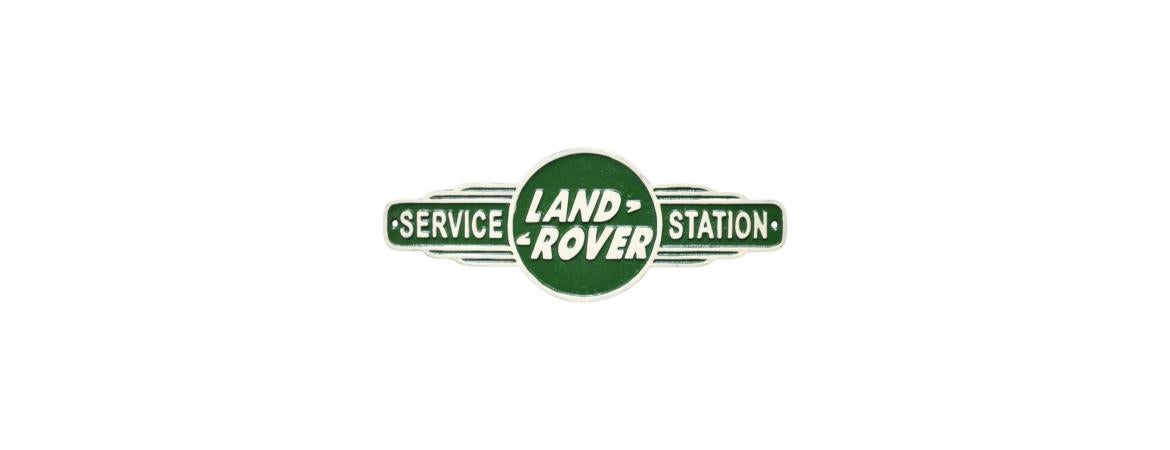 Land Rover Service Station Wall Plaque