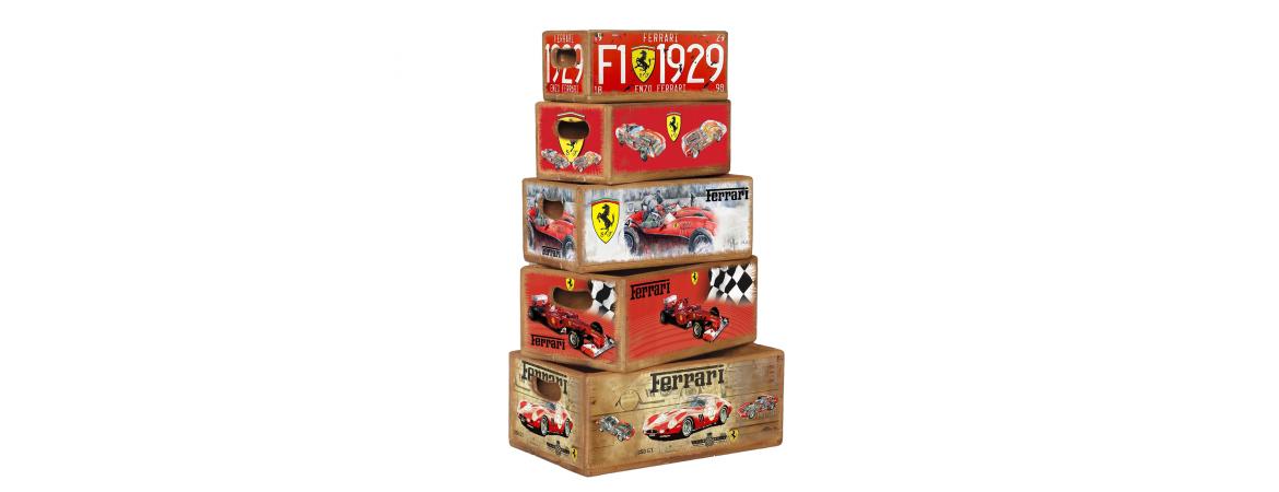 Set of 5 Shellfish Nesting Boxes - Supercar