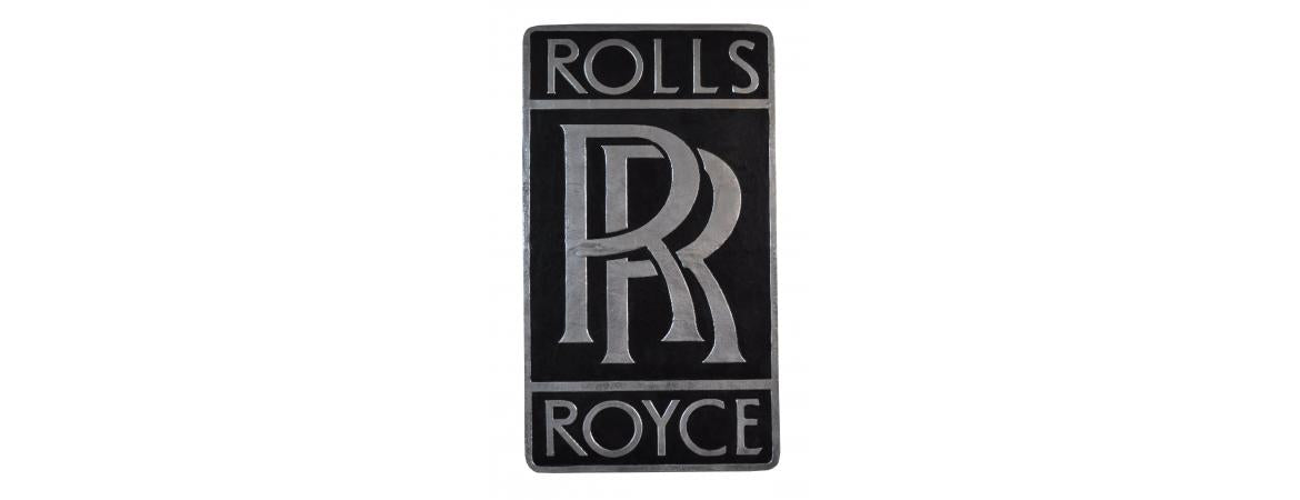Rolls Royce Wall Plaque