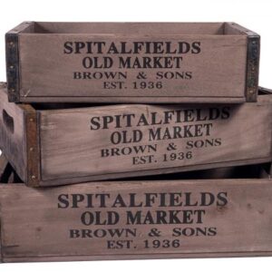 Spitalfields Set of 3 Boxes