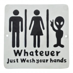 ‘Just Wash Your Hands” Wall Plaque